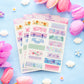 Washi Tape Strips Sticker Sheet