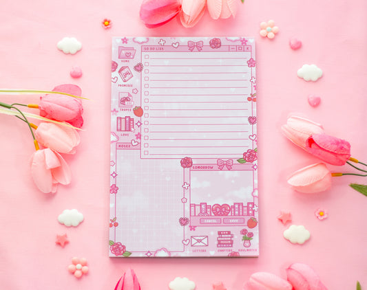 Love Story Daily Planner Pad
