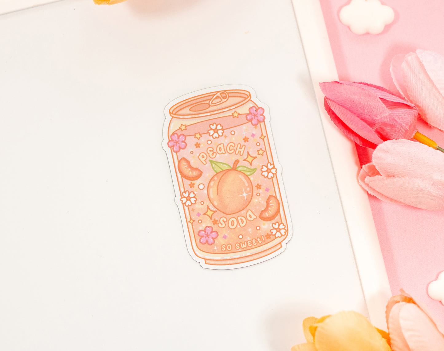 Peach Soda Magnet
