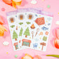 Camp Sunshine Sticker Sheet