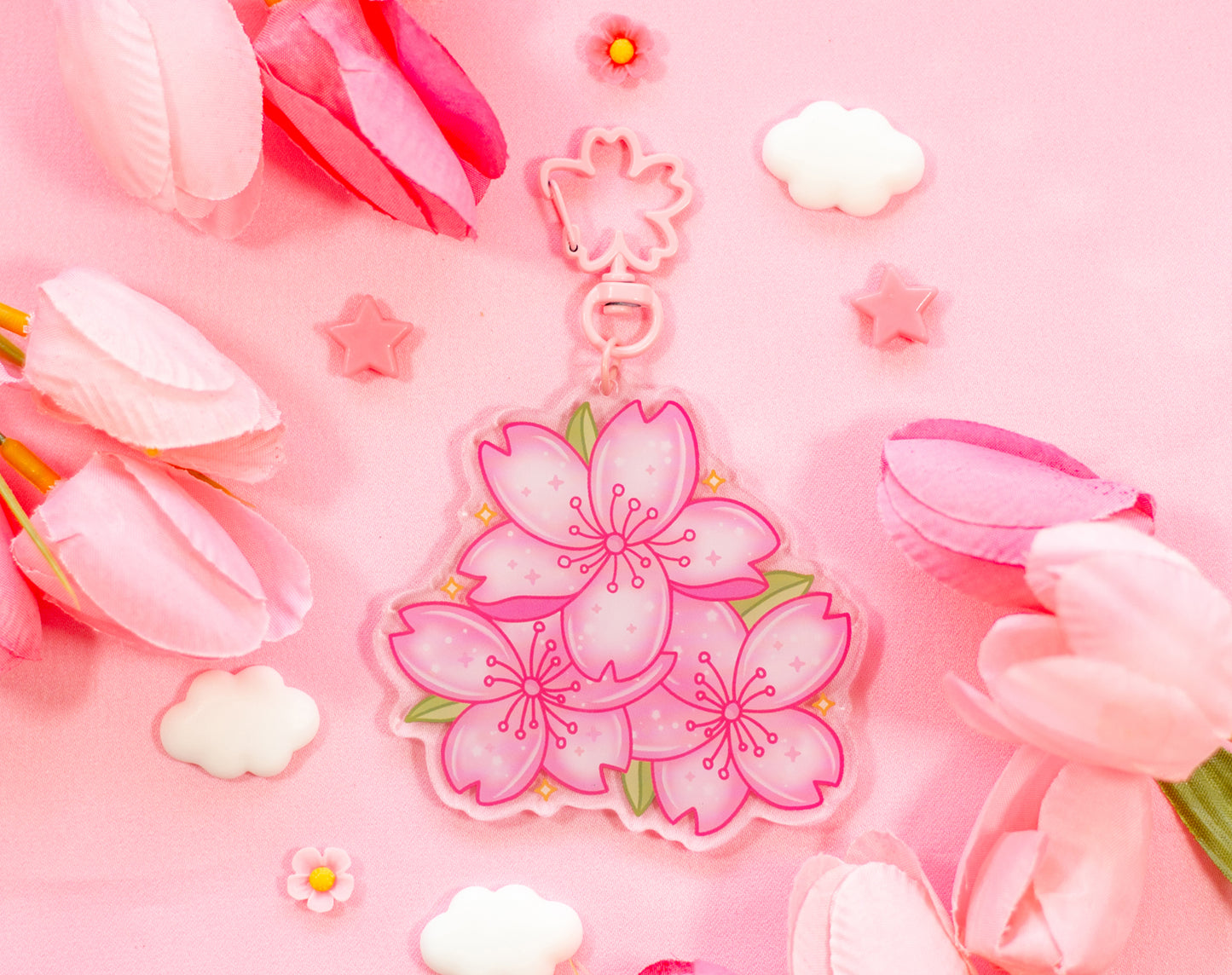 Sakura Keychain