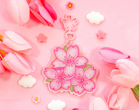 Sakura Keychain