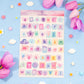 Ransom Letters Sticker Sheet
