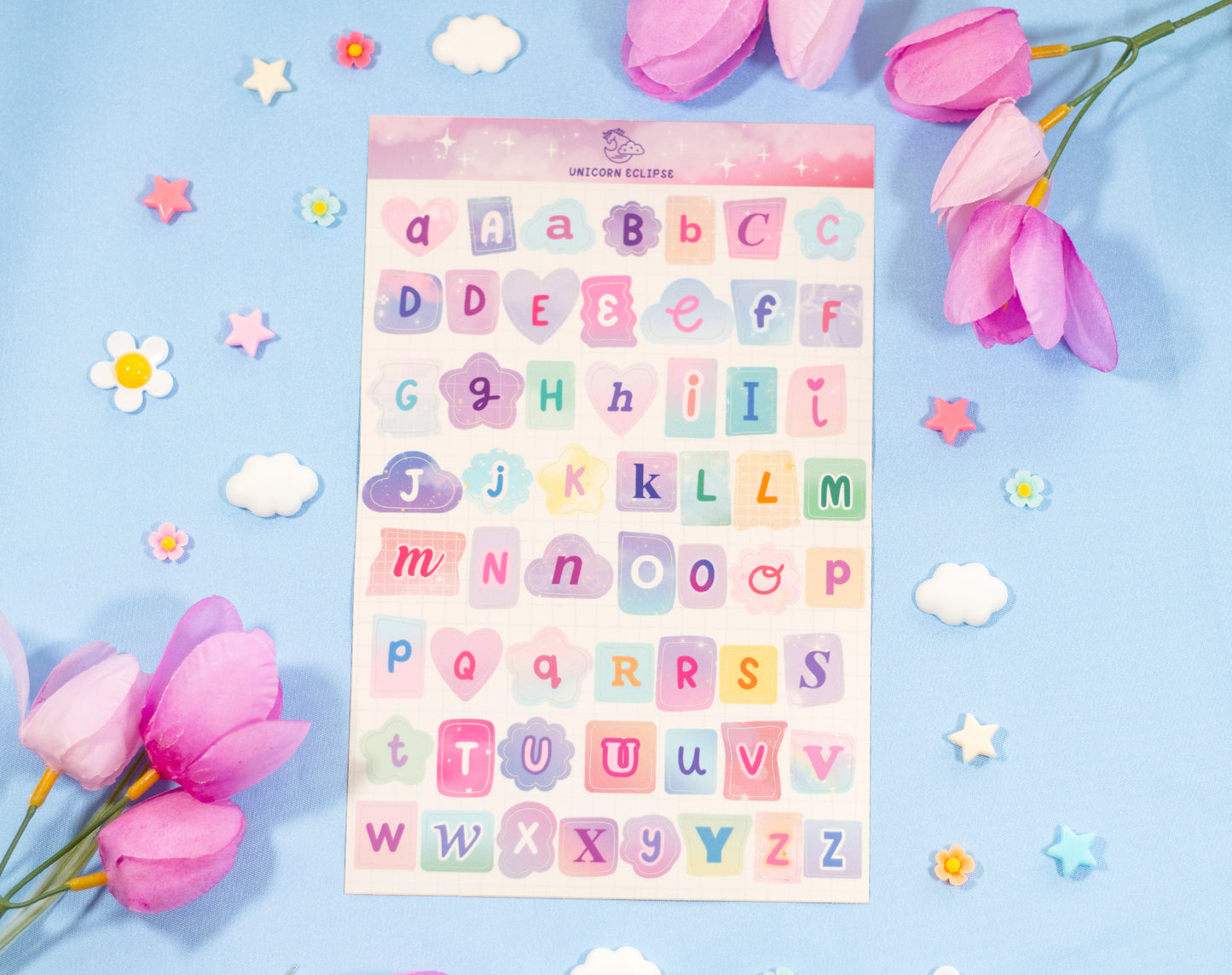 Ransom Letters Sticker Sheet