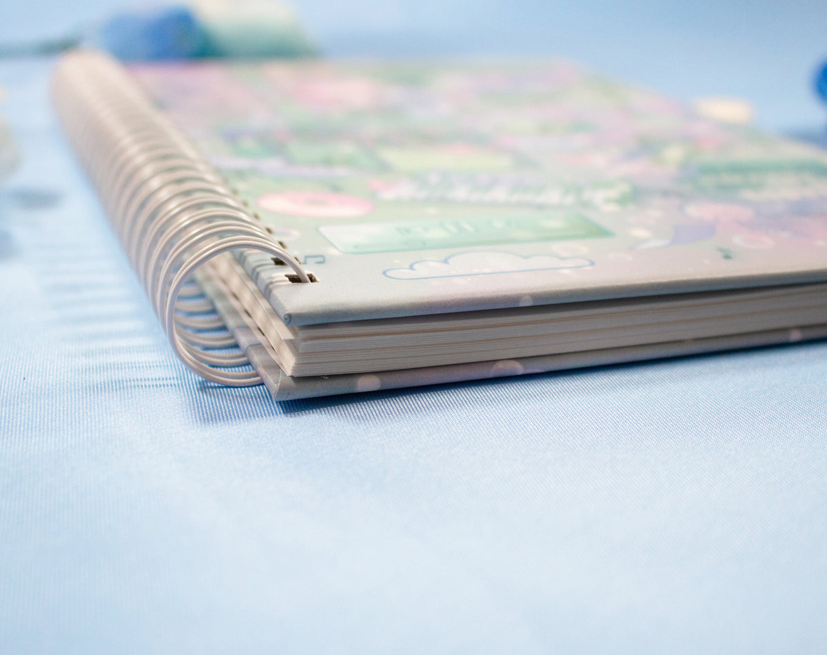 Blooming Records Reusable Sticker Book