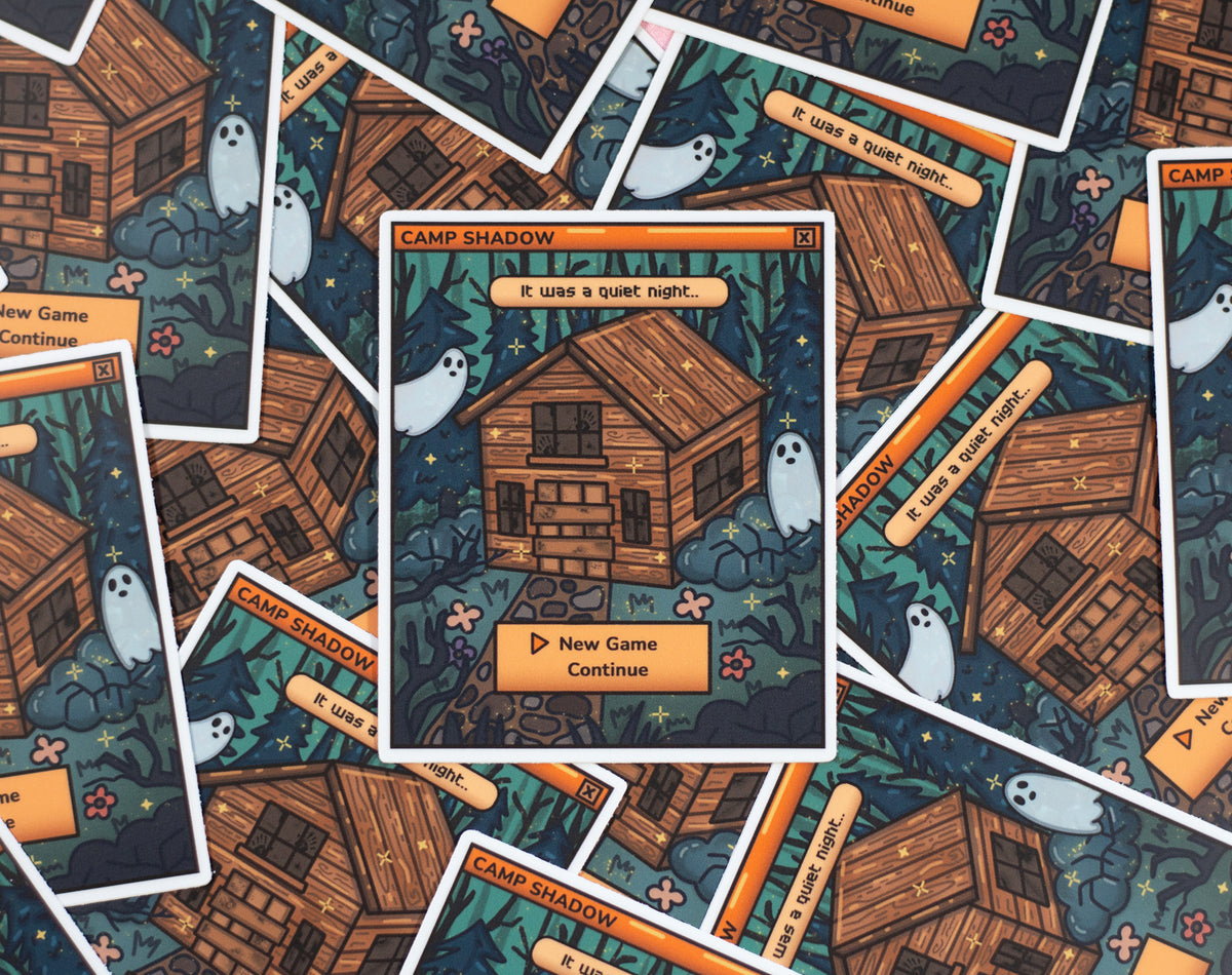 Camp Shadow Sticker