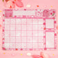 Love Story Monthly Planner Pad