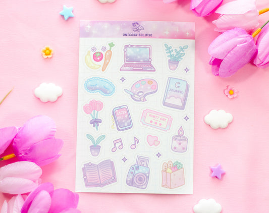 Vision Board Sticker Sheet