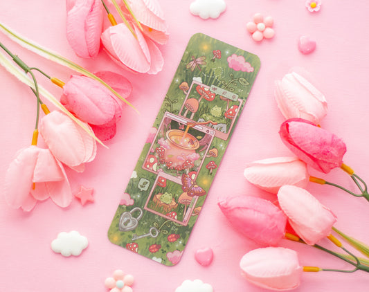 Mushroom Cottagecore Bookmark