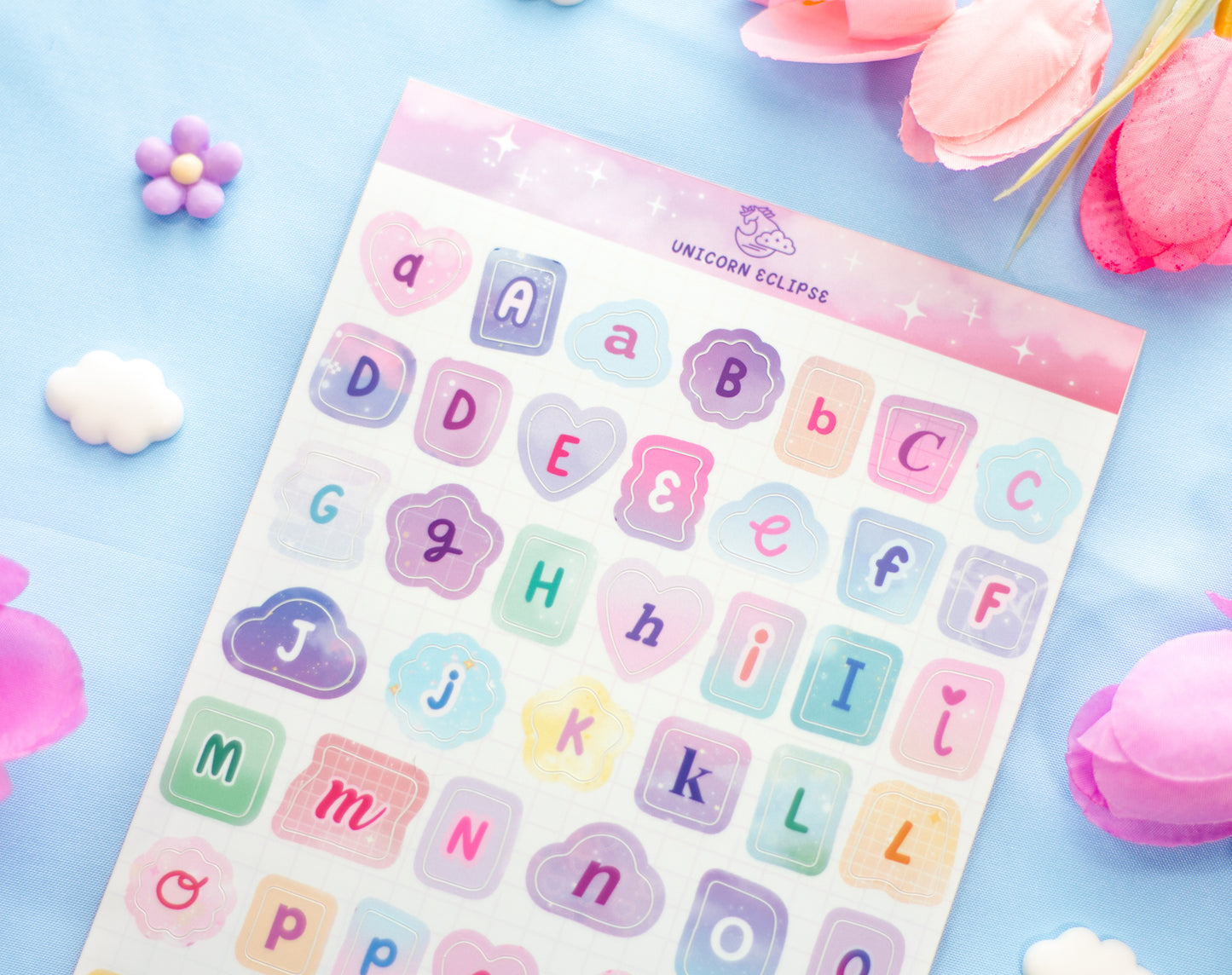 Ransom Letters Sticker Sheet