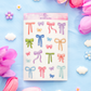Bows Version 2 Sticker Sheet