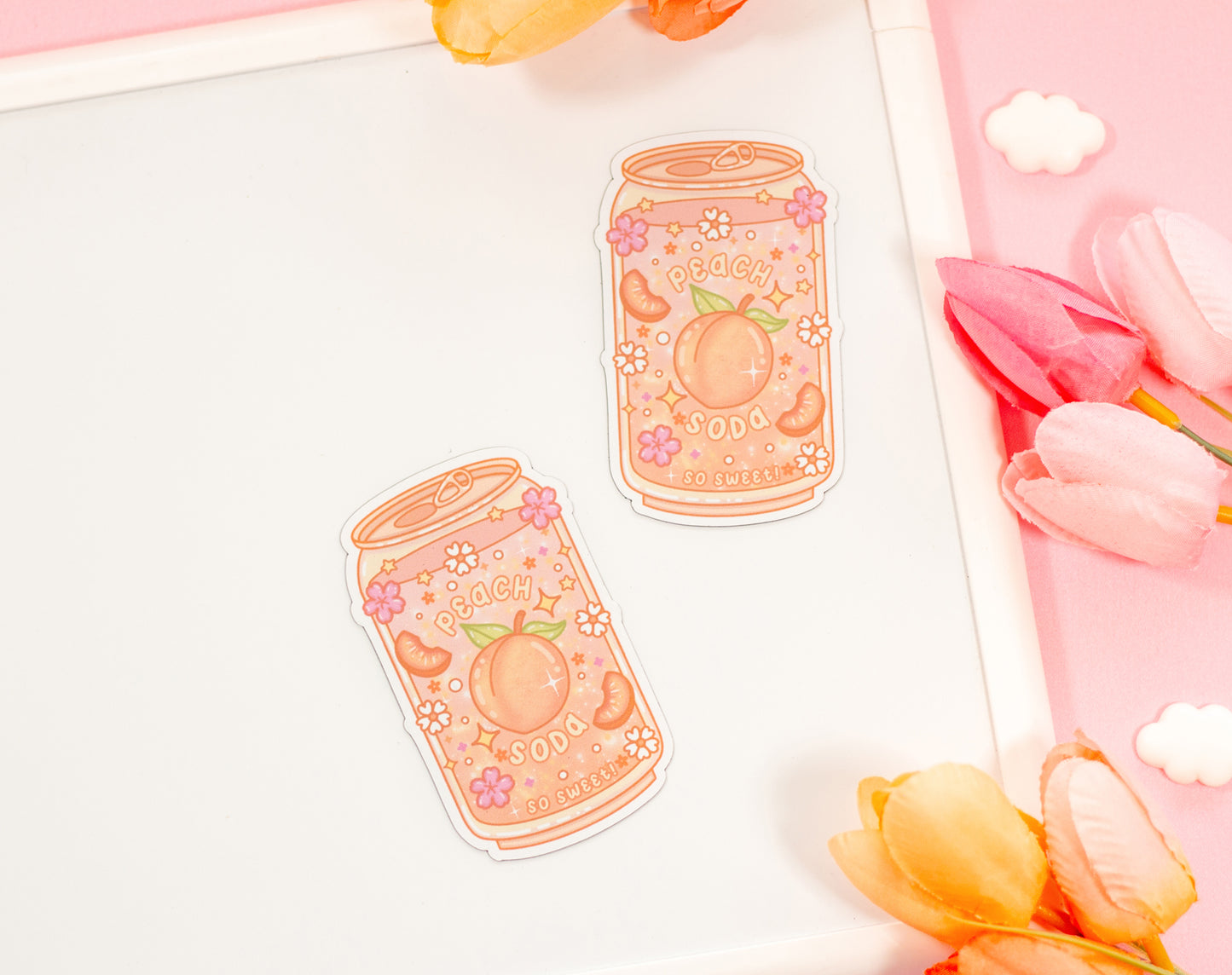 Peach Soda Magnet