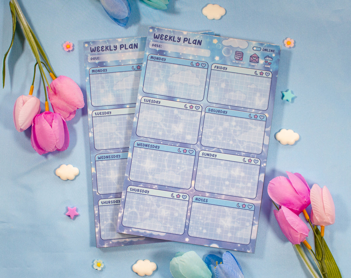 Reading Room Weekly Planner Pad