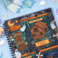 Camp Shadow Spiral Lined Notebook (7x9")