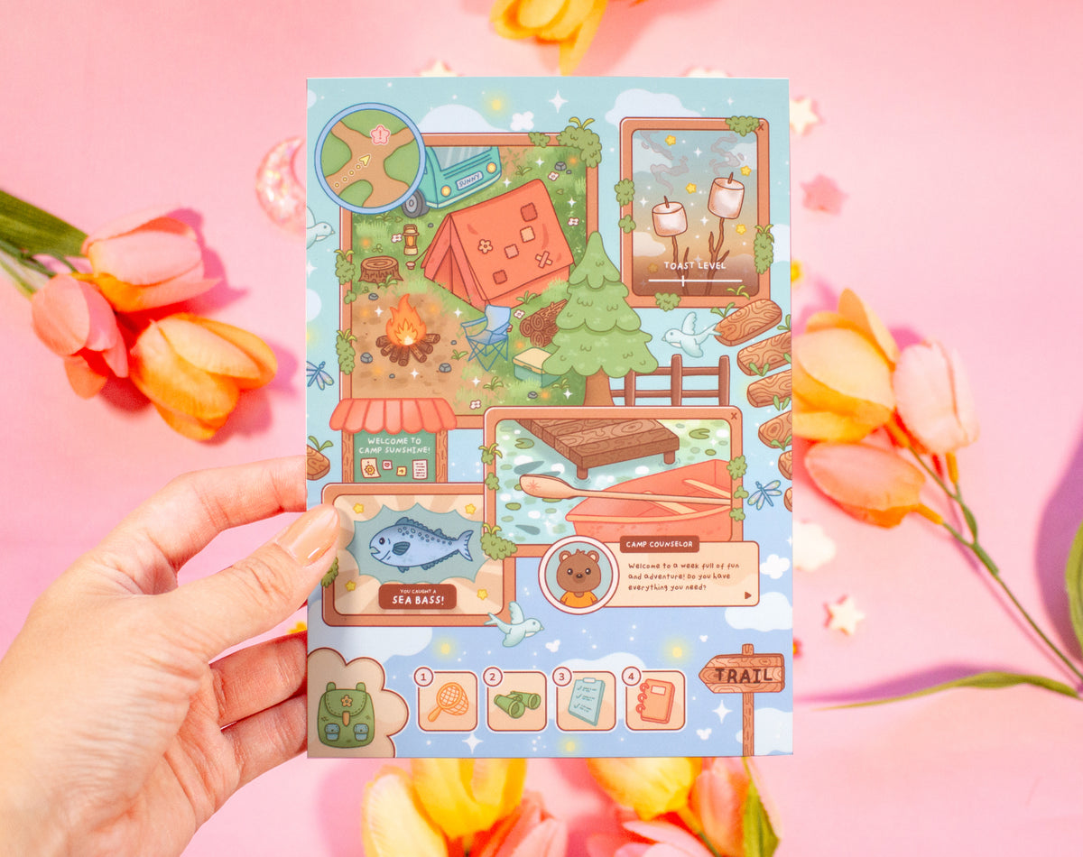 Camp Sunshine Art Print