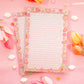 Peaches To Do List Planner Pad