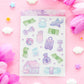 Life Goals Sticker Sheet