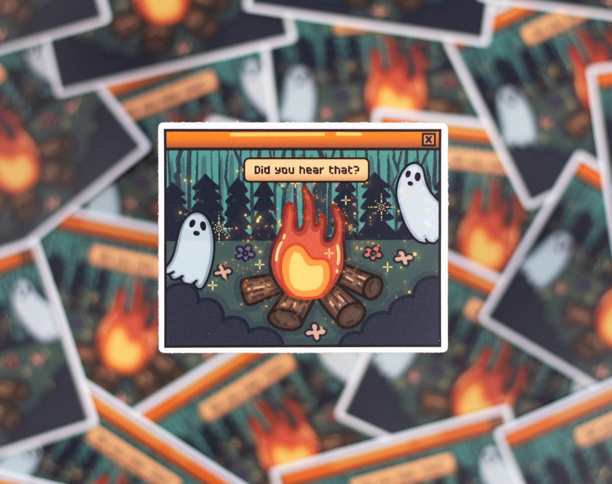 Bonfire Sticker