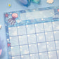 Reading Room Monthly Planner Pad
