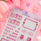 Love Story Book Review Sticker Sheet