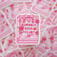 Romance Book Club Sticker