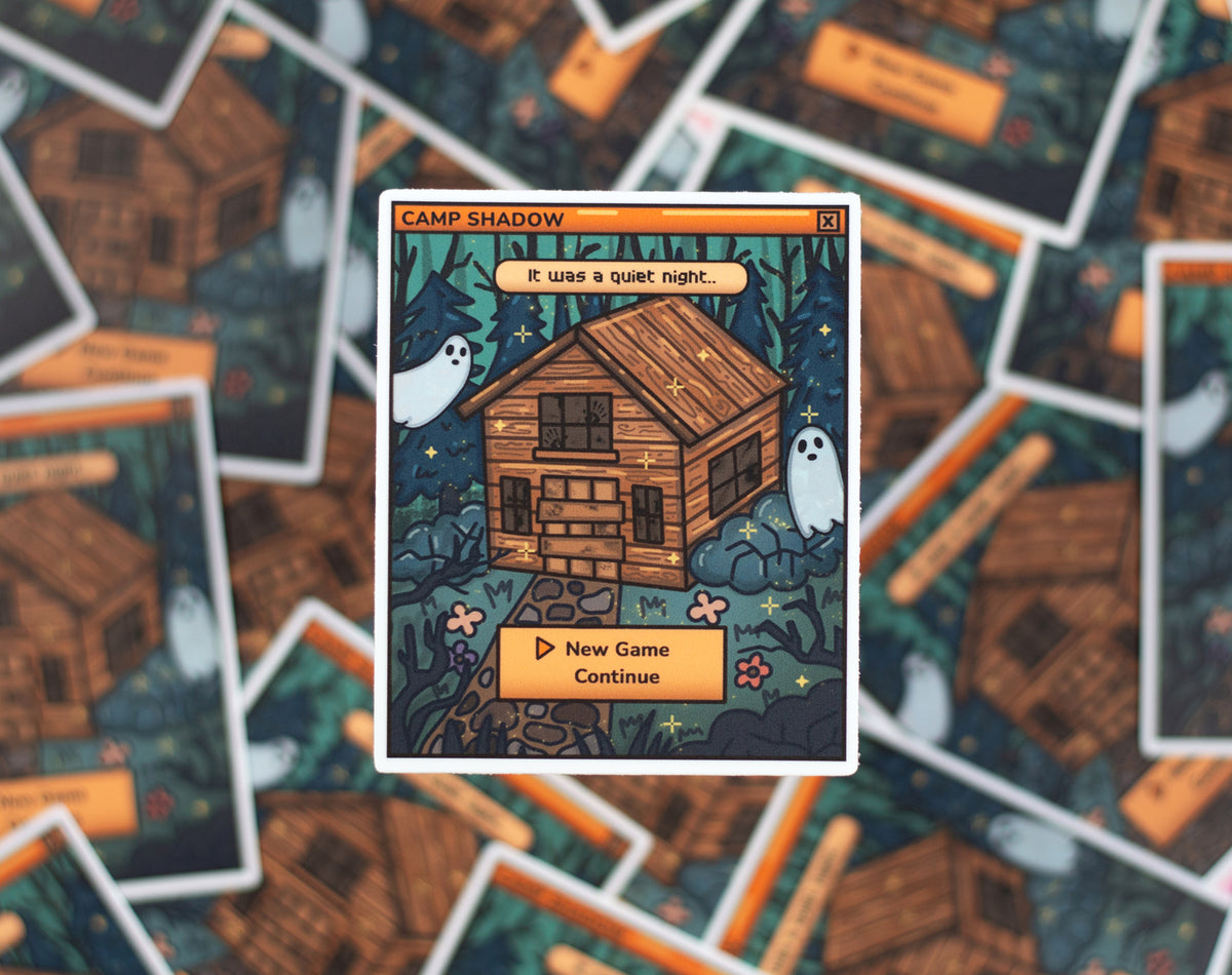 Camp Shadow Sticker