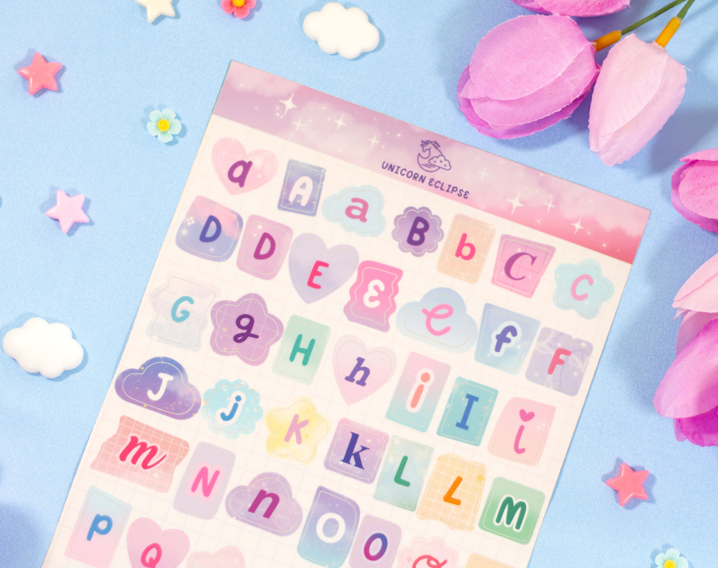 Ransom Letters Sticker Sheet