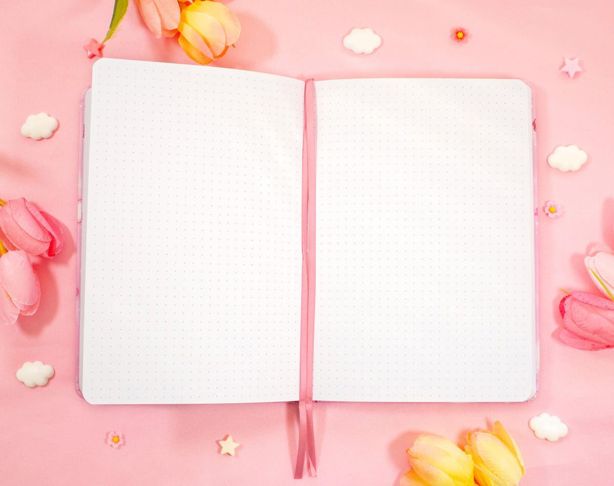 Love Story Dotted Journal