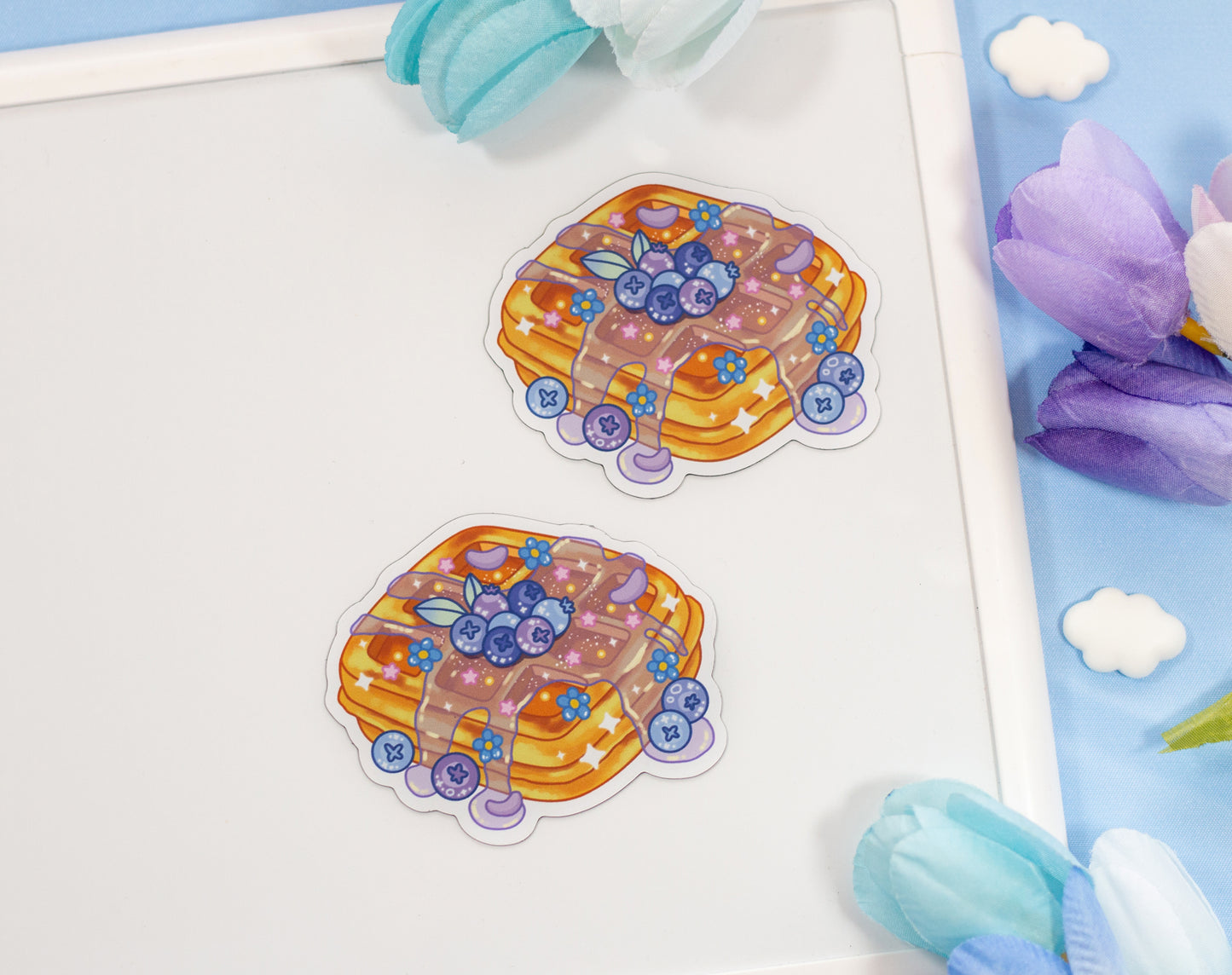 Blueberry Waffles Magnet