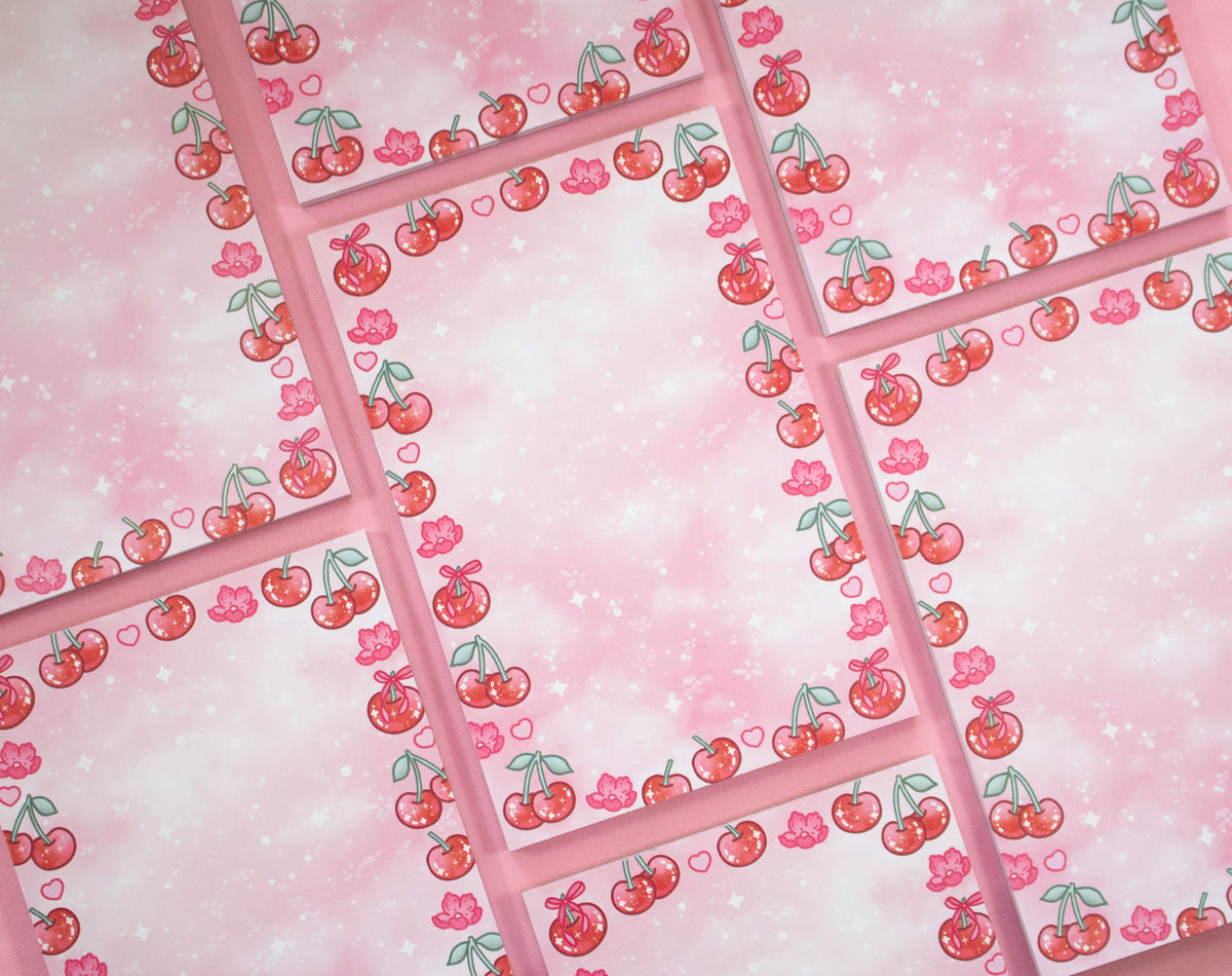 Cherries Notepad