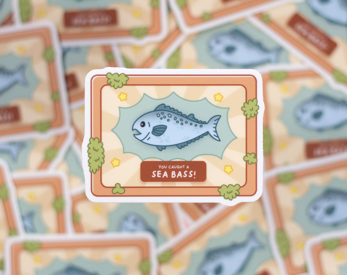 Seabass Sticker