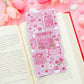 Love Story Reading Log Bookmark