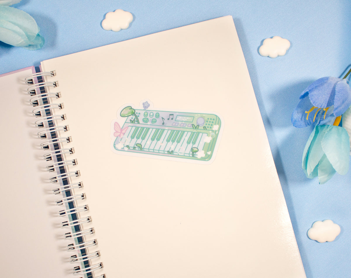 Blooming Records Reusable Sticker Book