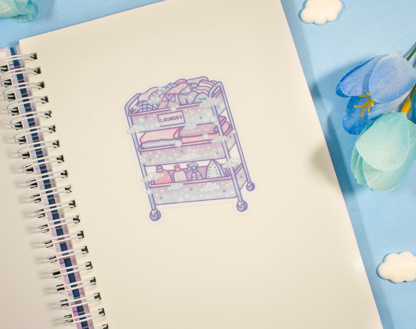 Laundromat Reusable Sticker Book