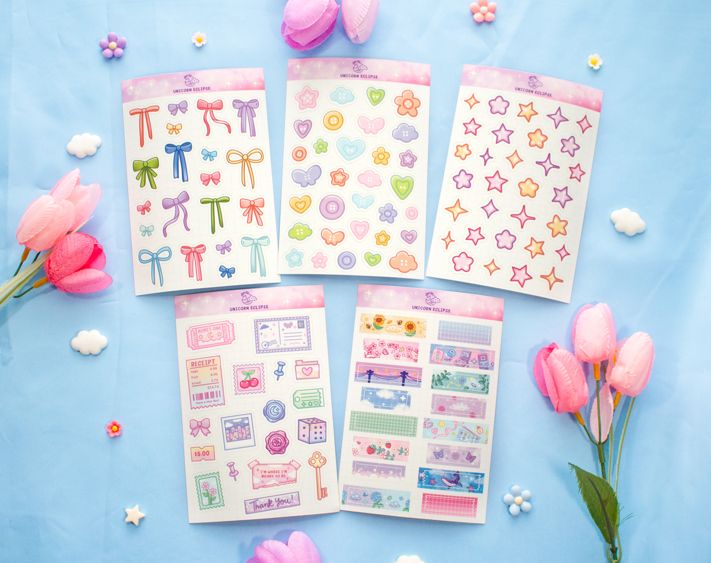Junk Journal Sticker Kit