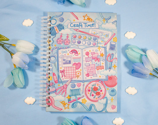 Craft Time Reusable Sticker Book