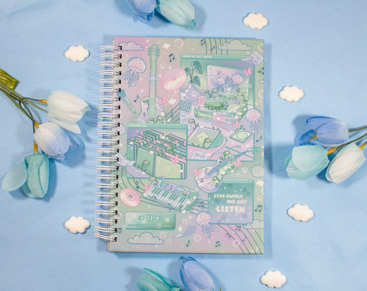 Blooming Records Reusable Sticker Book