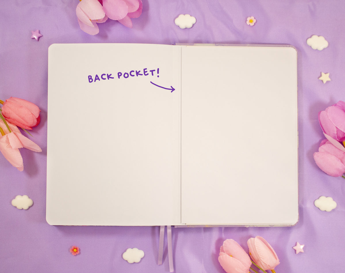Pastel Academia Dotted Journal