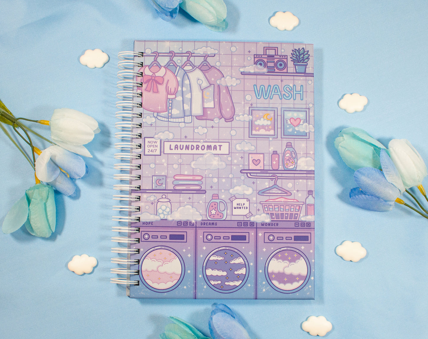 Laundromat Reusable Sticker Book