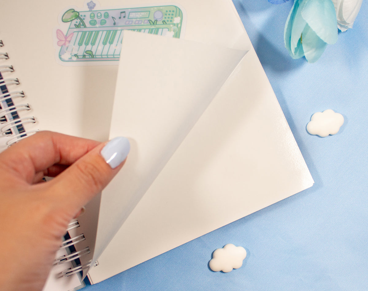 Blooming Records Reusable Sticker Book