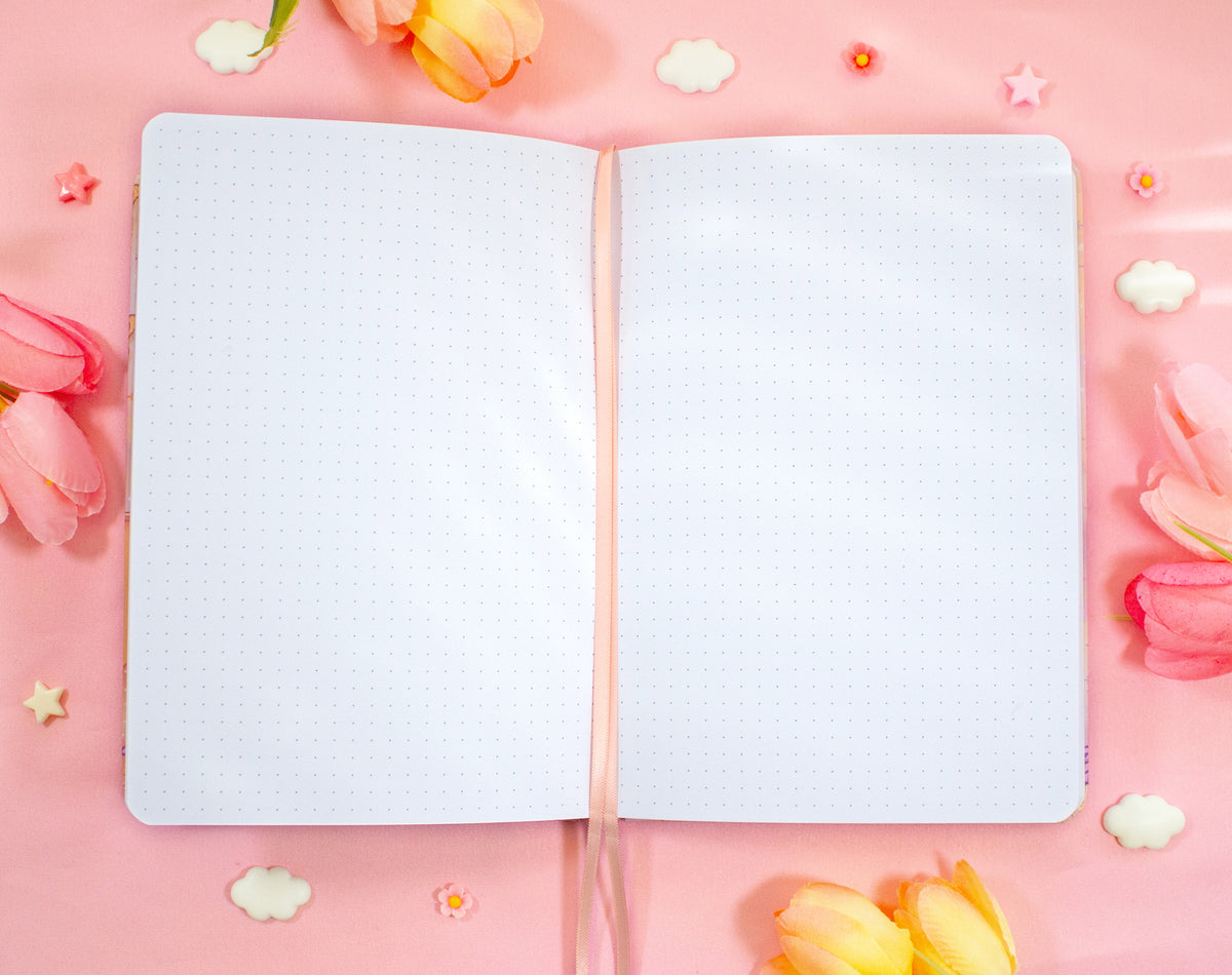 Cafe Quest Dotted Journal