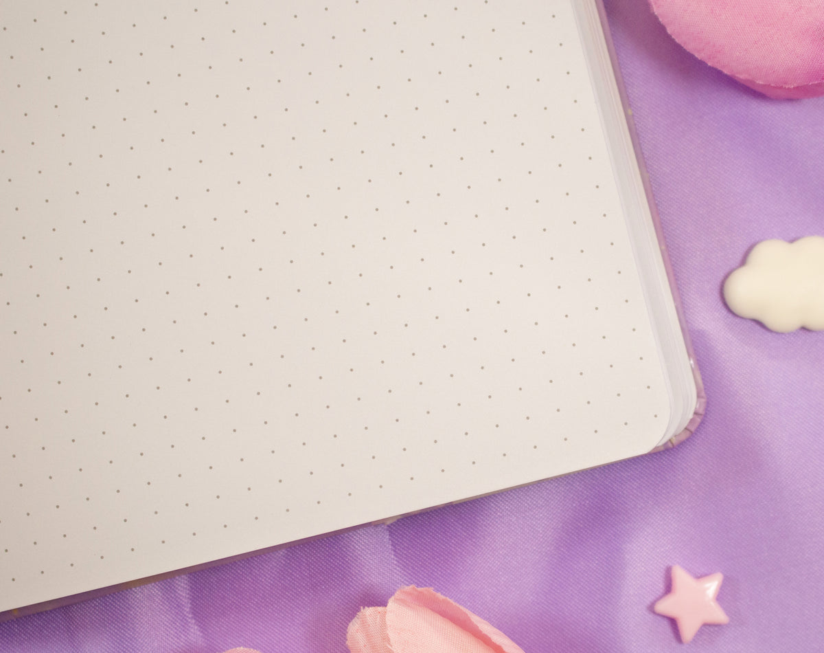 Pastel Academia Dotted Journal