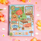 Camp Sunshine Spiral Lined Notebook (7x9")
