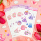 Tea Bag Sticker Sheet