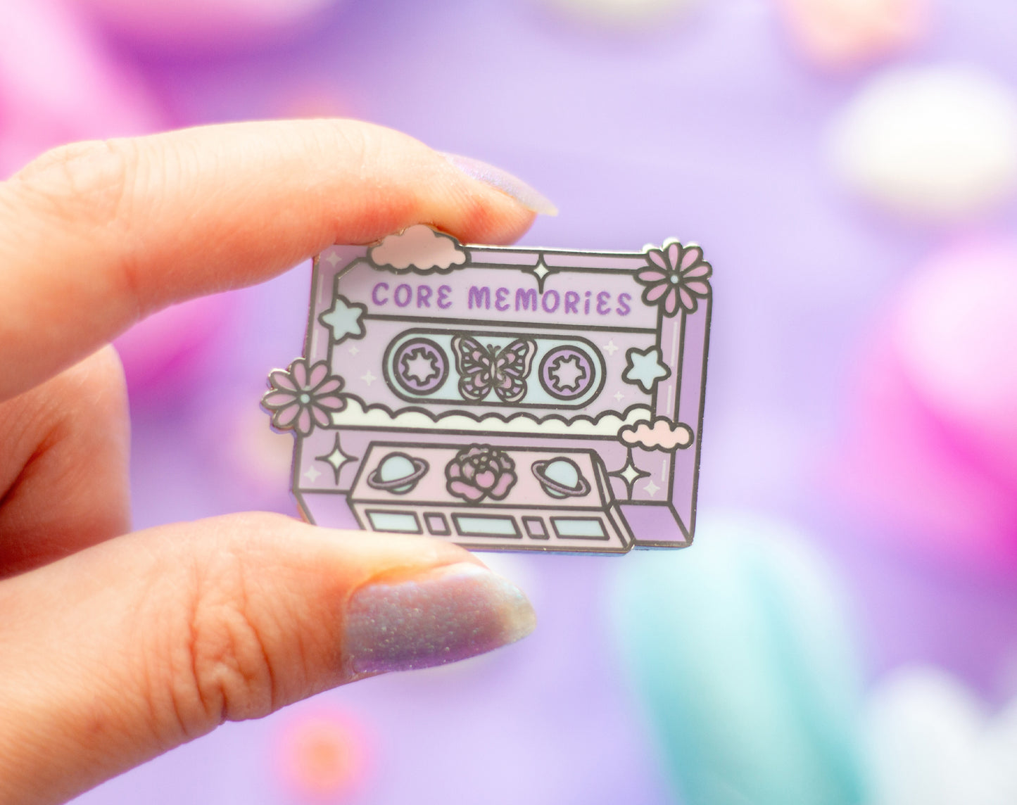 Magical Cassette Tape Enamel Pin