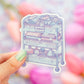 Laundry Cart Sticker