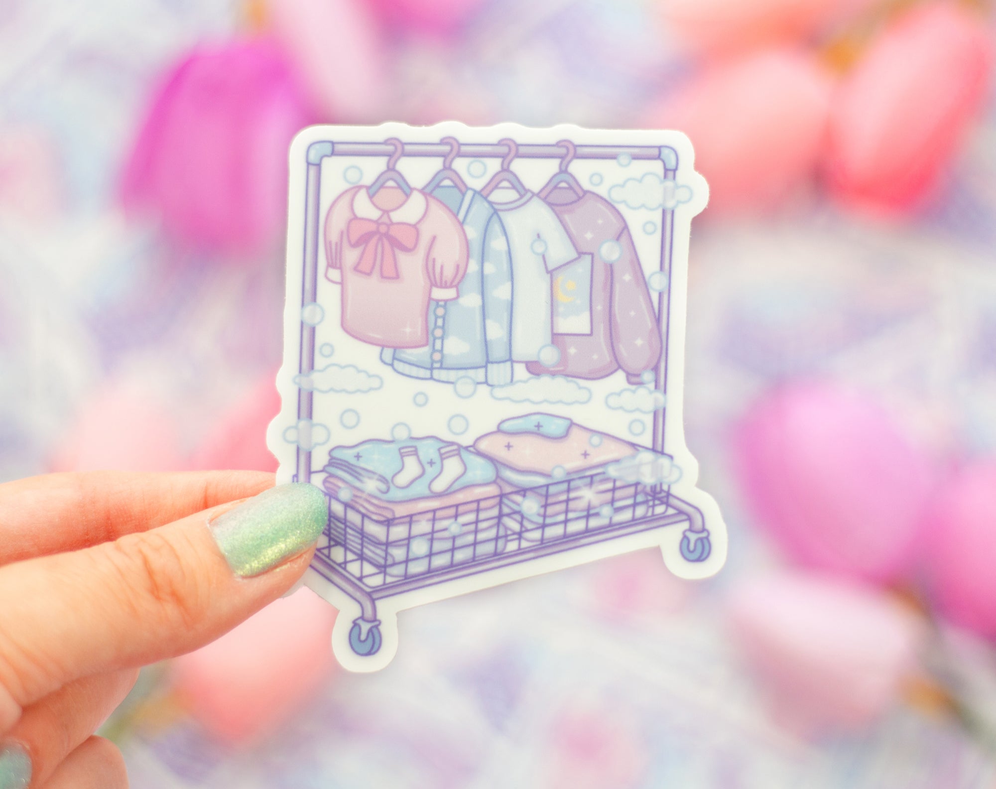 Clothing Rack Sticker – Unicorn Eclipse