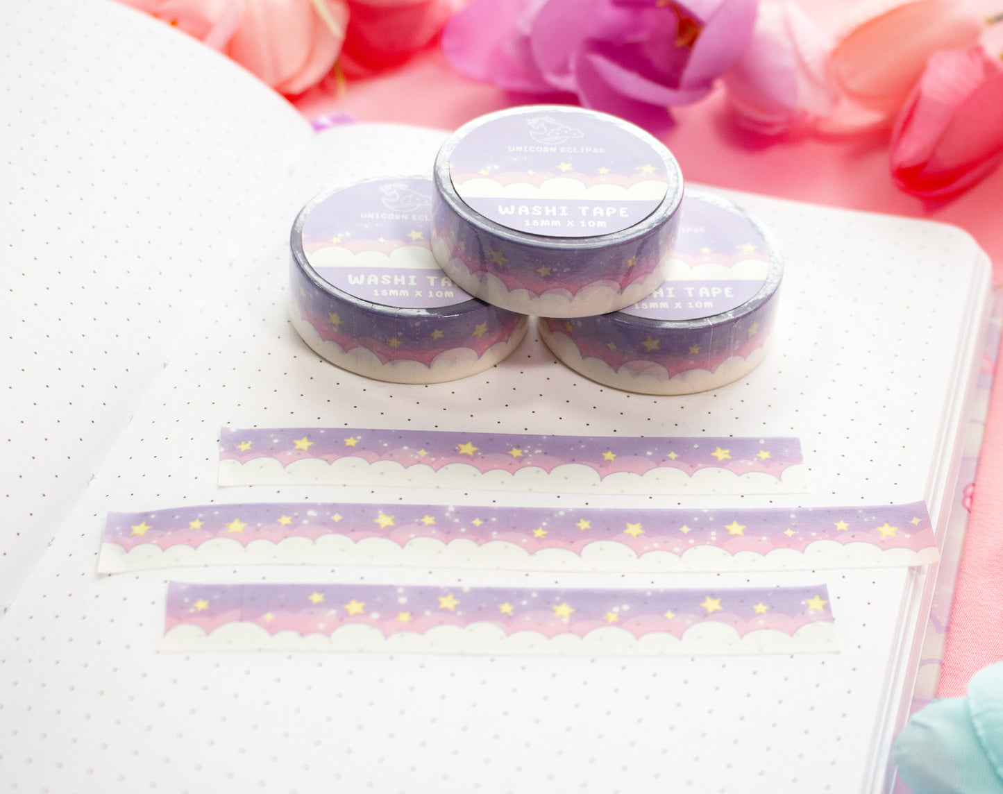 Starry Clouds Washi Tape