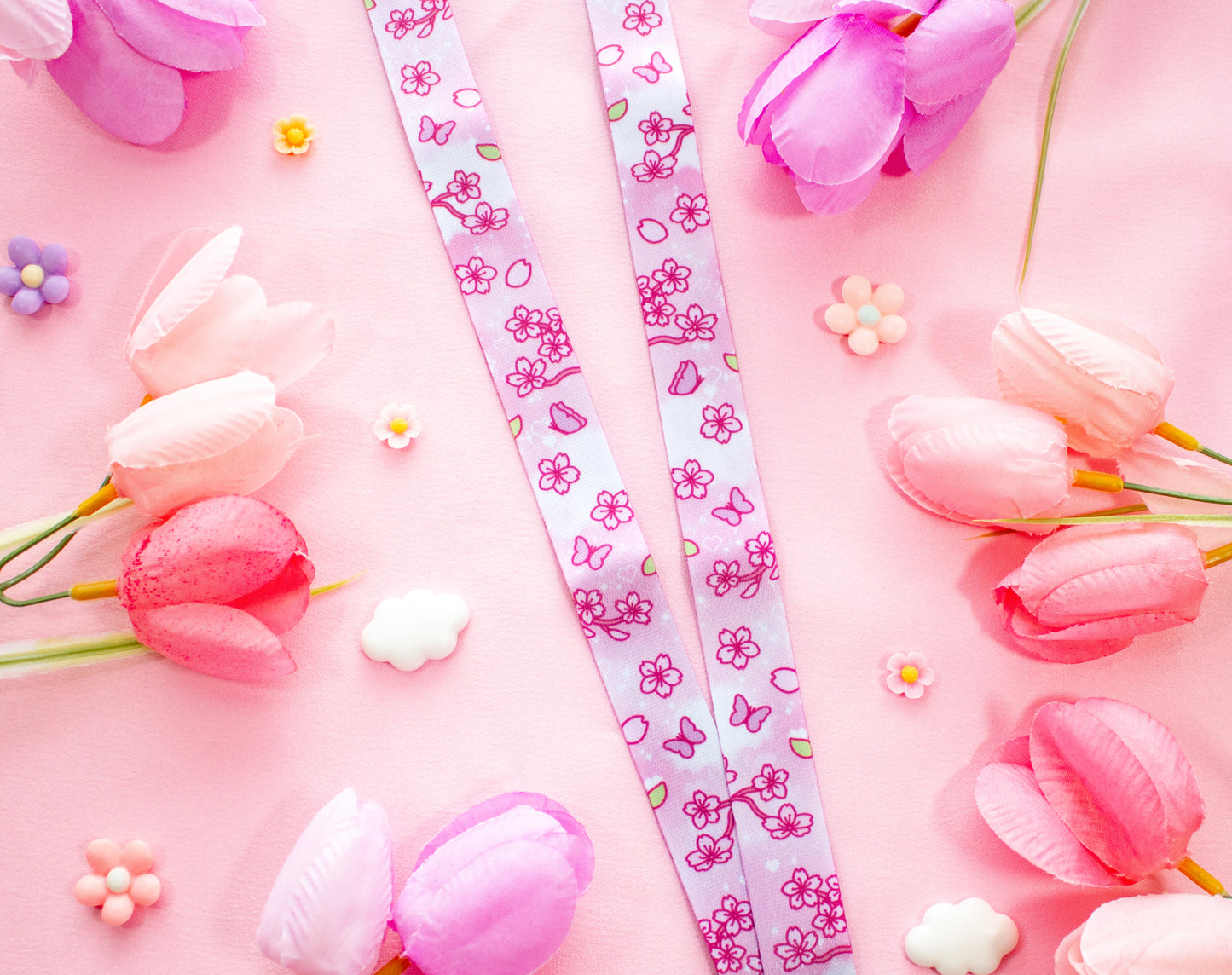 Sakura Lanyard