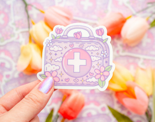 First Aid Kit Sticker